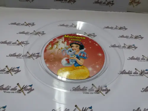 Pratinho para Festas - Branca de Neve