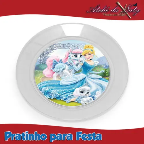 Pratinho para Festas - Cinderela