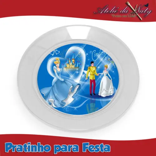 Pratinho para Festas - Cinderela