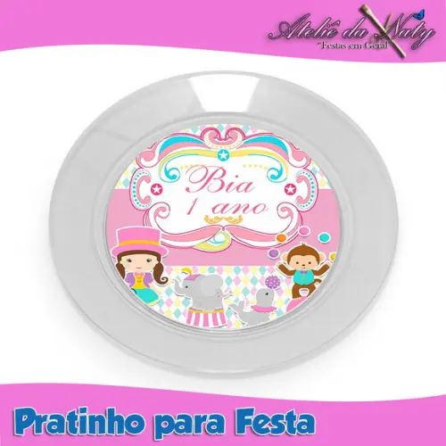Pratinho para Festas - Circo