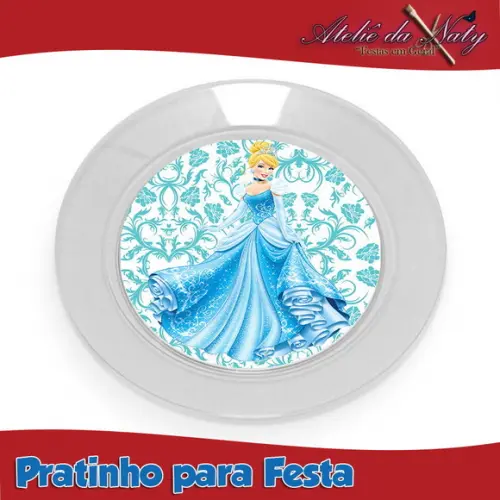 Pratinho para Festas - Cinderela