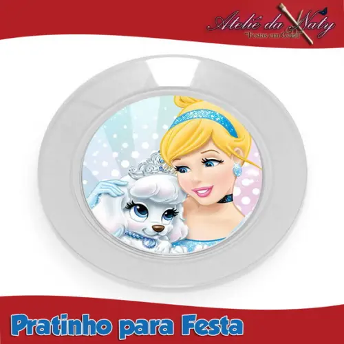 Pratinho para Festas - Cinderela