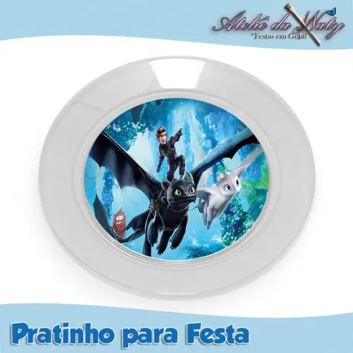 Pratinho para Festas - Como Treinar Seu Dragão