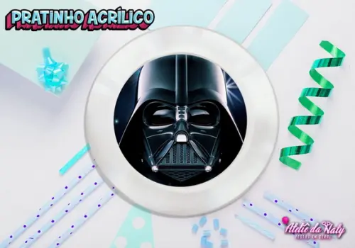 Pratinho para Festas - Darth Vader