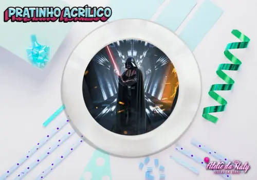 Pratinho para Festas - Darth Vader