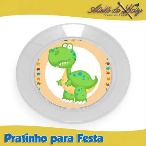Pratinho para Festas - Dinossauro