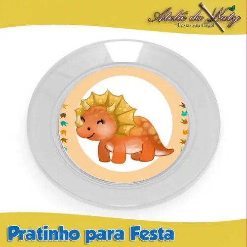 Pratinho para Festas - Dinossauro