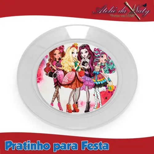 Pratinho para Festas - Ever After High