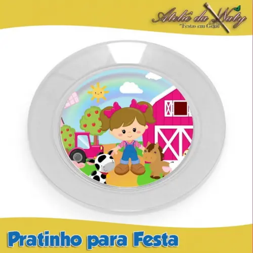 Pratinho para Festas - Fazendinha