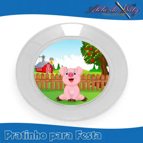 Pratinho para Festas - Fazendinha