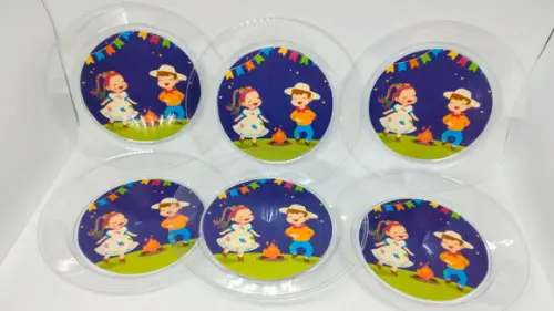 Pratinho para Festas - Festa Junina
