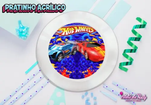 Pratinho para Festas - Hot Wheels