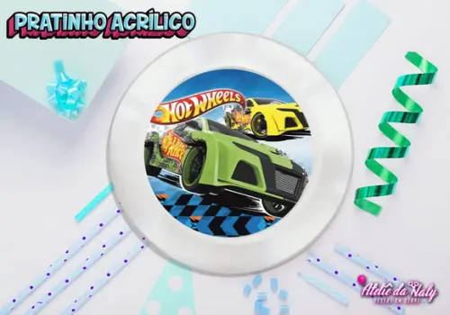Pratinho para Festas - Hot Wheels