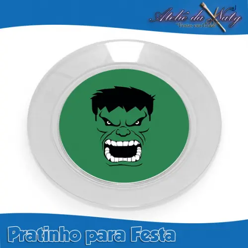 Pratinho para Festas - Hulk