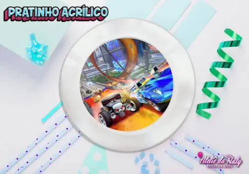 Pratinho para Festas - Hot Wheels