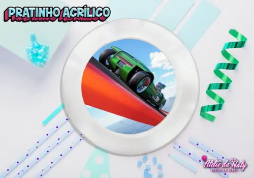Pratinho para Festas - Hot Wheels