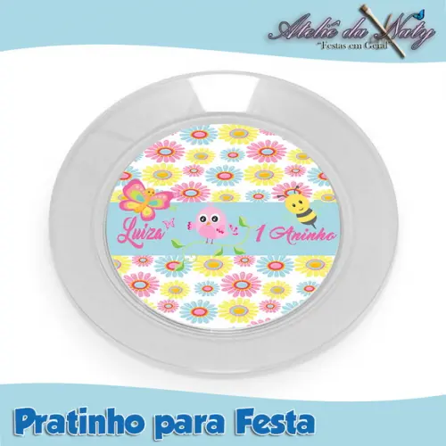 Pratinho para Festas - Jardim Encantado