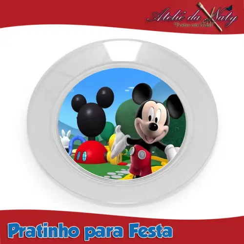 Pratinho para Festas - Mickey Mouse
