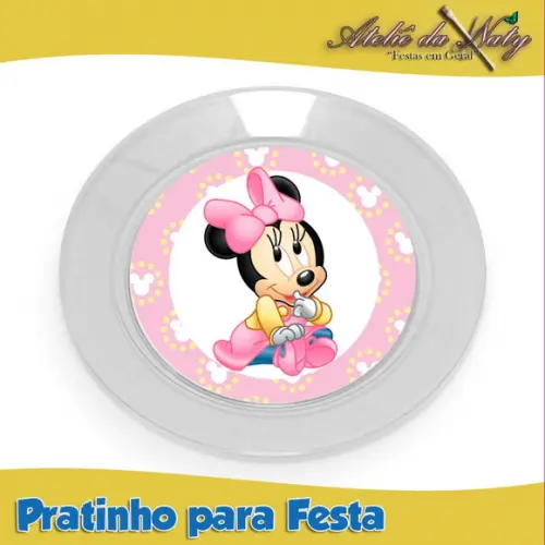 Pratinho para Festas - Minnie Baby