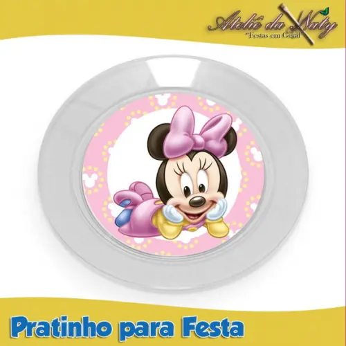 Pratinho para Festas - Minnie Baby