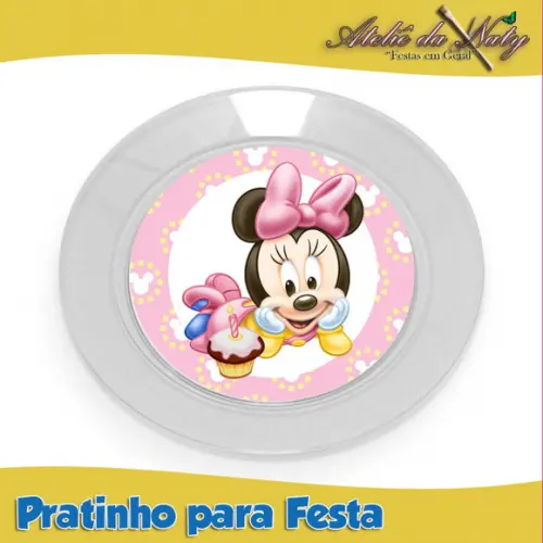 Pratinho para Festas - Minnie Baby