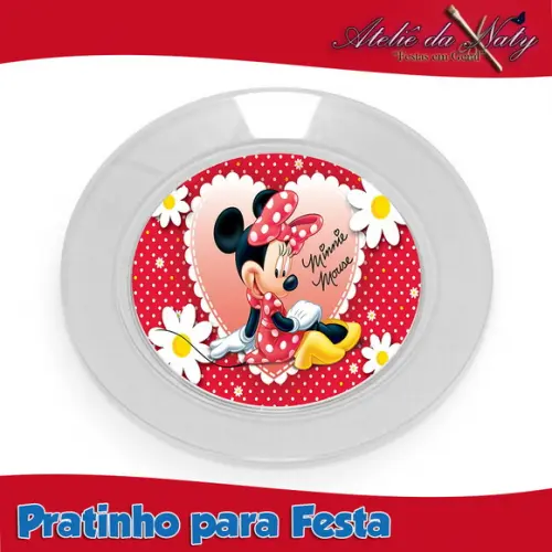 Pratinho para Festas - Minnie Mouse
