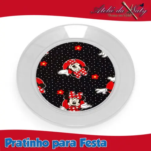 Pratinho para Festas - Minnie Mouse