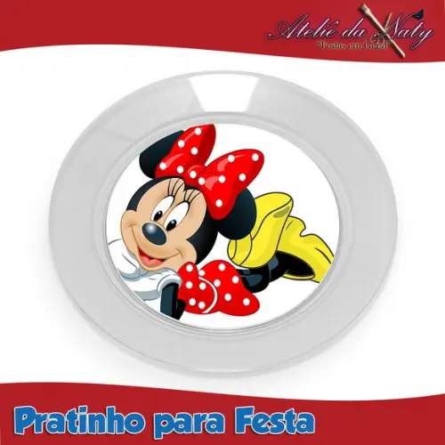 Pratinho para Festas - Minnie Mouse