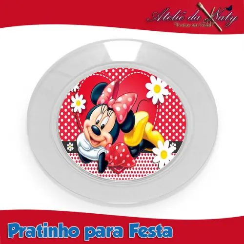 Pratinho para Festas - Minnie Mouse