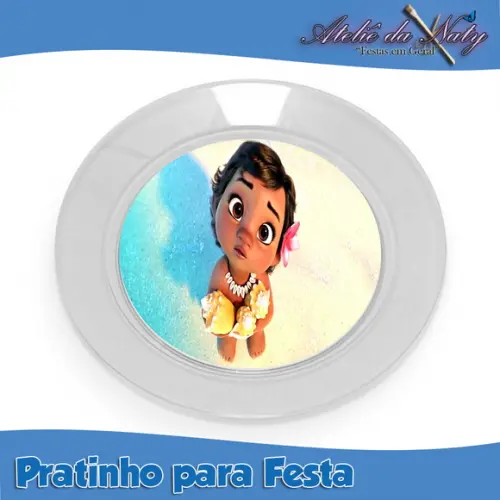 Pratinho para Festas - Moana