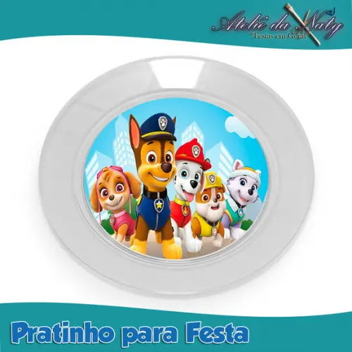 Pratinho para Festas - Patrulha Canina
