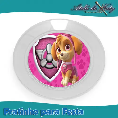Pratinho para Festas - Patrulha Canina