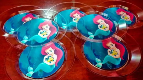 Pratinho para Festas - Pequena Sereia Baby