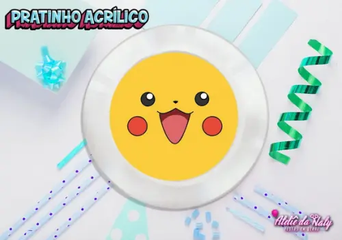 Pratinho para Festas - Pokémon