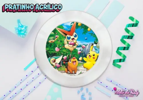 Pratinho para Festas - Pokémon