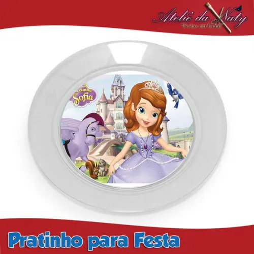 Pratinho para Festas - Princesa Sofia