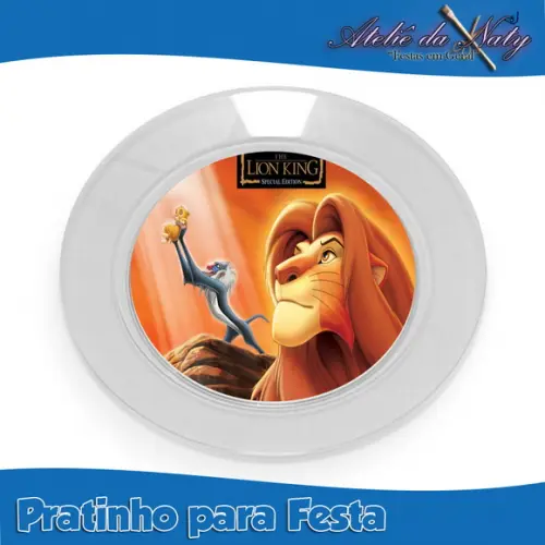 Pratinho para Festas - Rei Leão