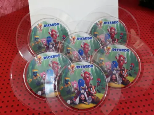 Pratinho para Festas - Sonic