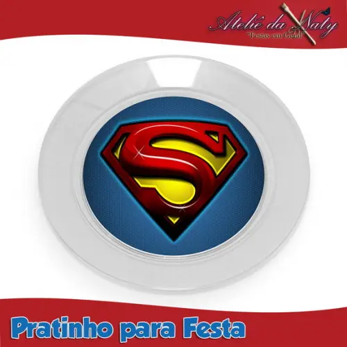 Pratinho para Festas - Super Man
