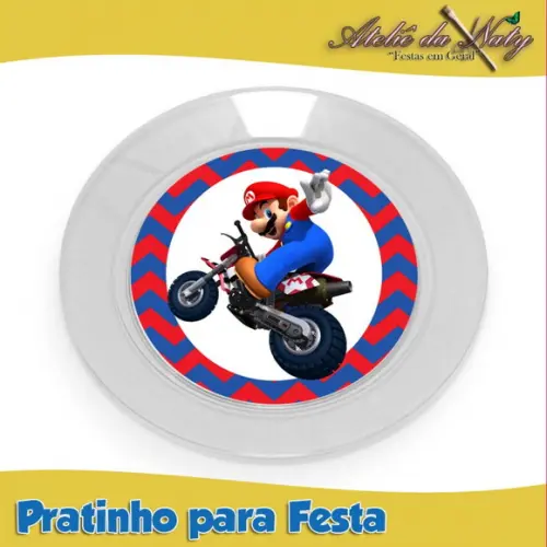 Pratinho para Festas - Super Mario