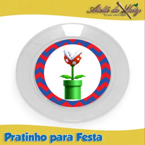 Pratinho para Festas - Super Mario