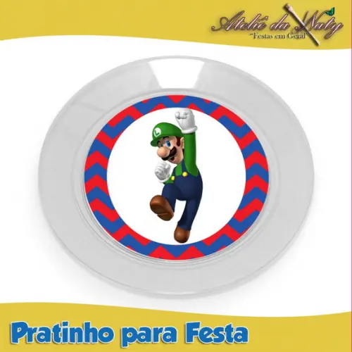 Pratinho para Festas - Super Mario