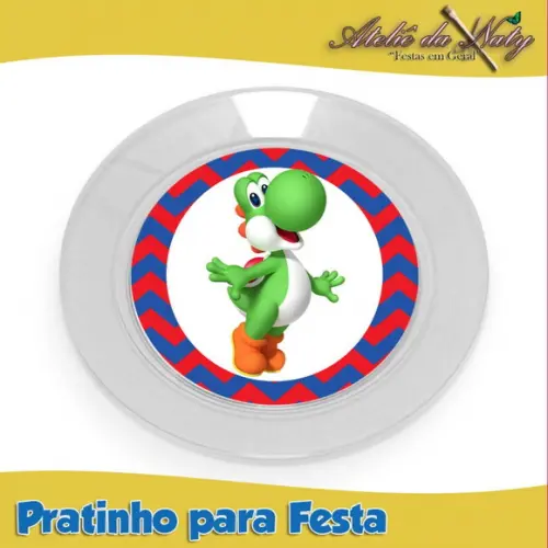 Pratinho para Festas - Super Mario