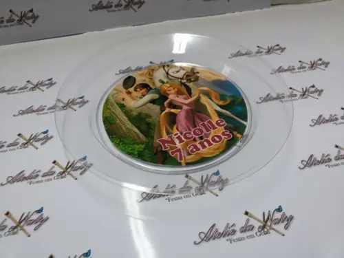 Pratinho para Festas - Tangled