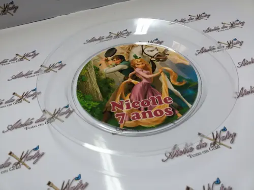 Pratinho para Festas - Tangled