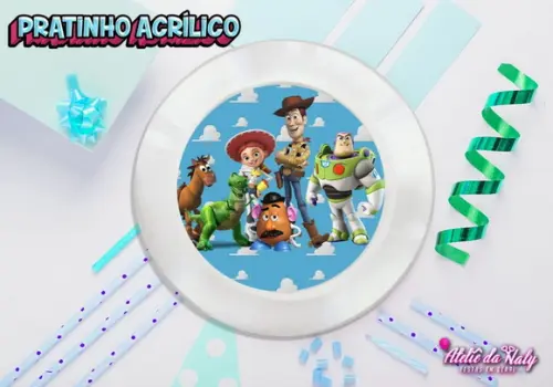 Pratinho para Festas - Toy Story