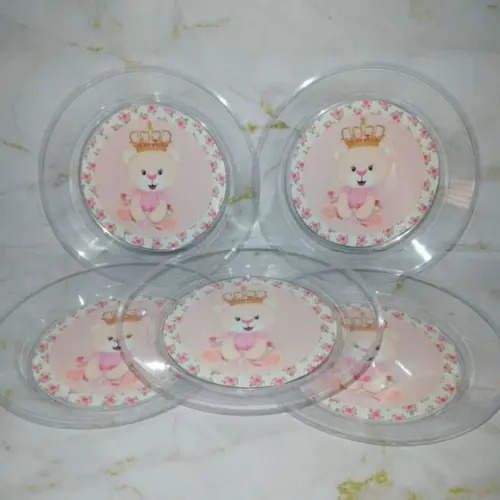 Pratinho para Festas - Ursinha Princesa