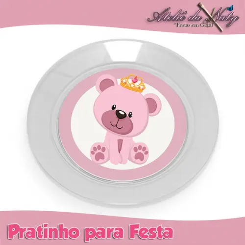 Pratinho para Festas - Ursinha