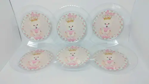 Pratinho para Festas - Ursinha Princesa