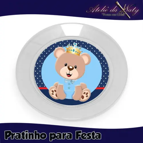 Pratinho para Festas - Ursinho